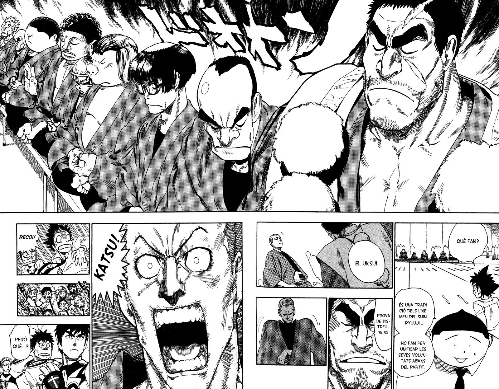Read Eyeshield 21 CAT Manga Online