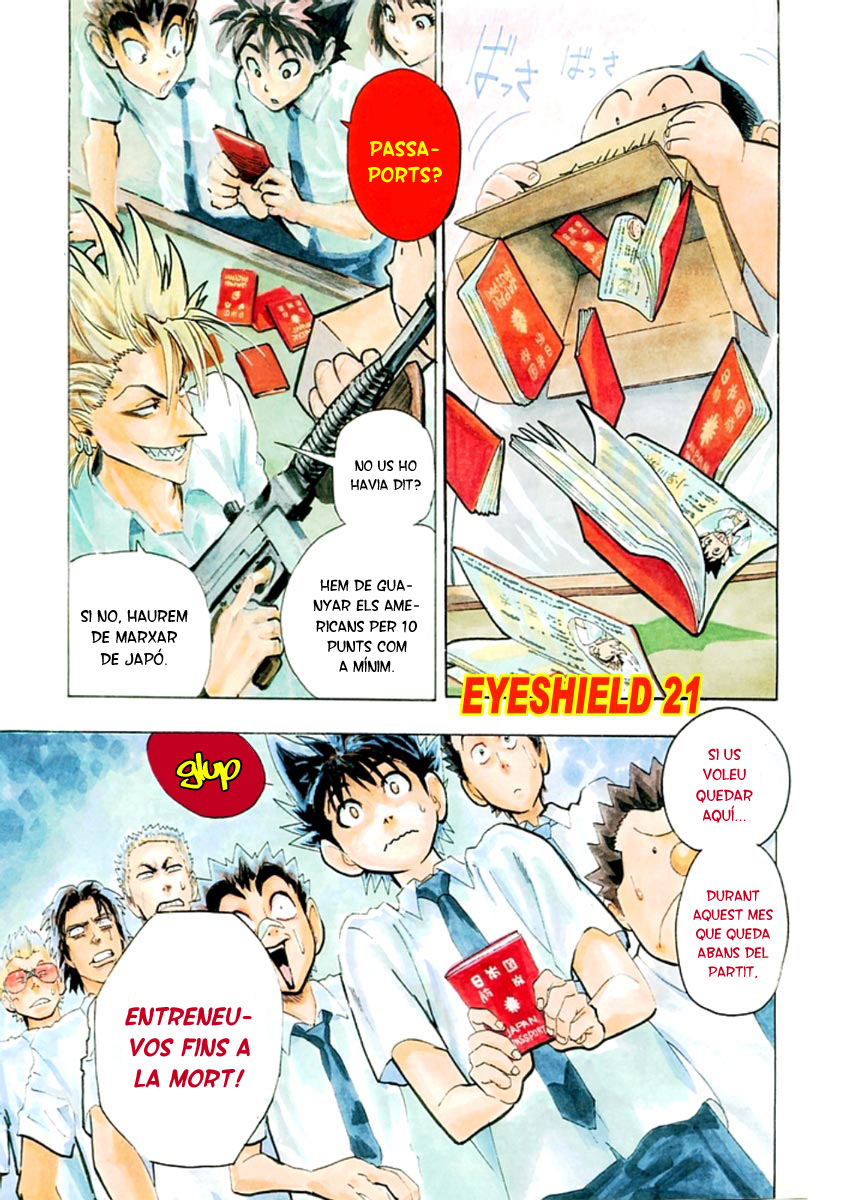 Read Eyeshield 21 CAT Manga Online