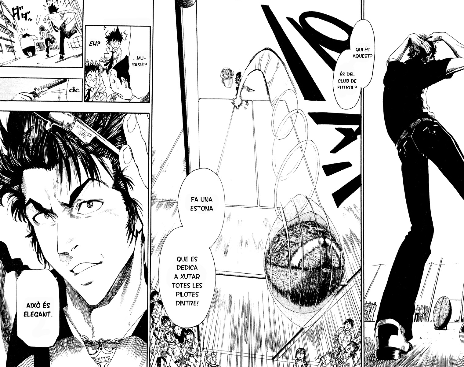 Read Eyeshield 21 CAT Manga Online