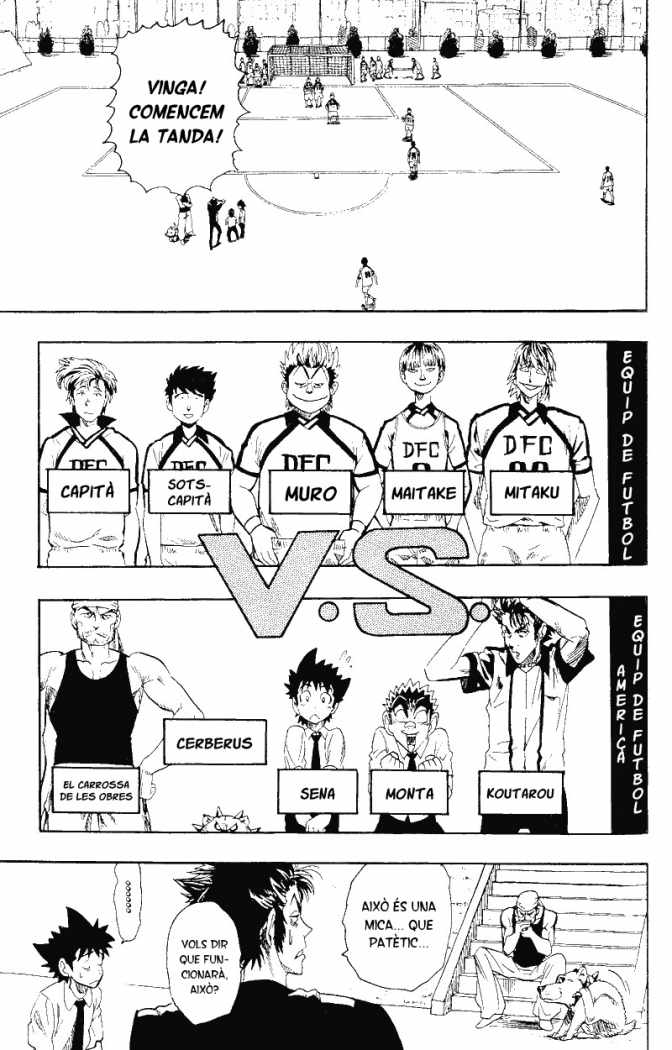 Read Eyeshield 21 CAT Manga Online