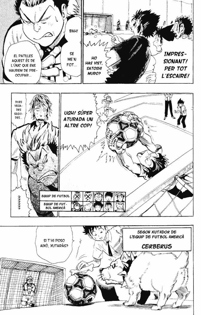 Read Eyeshield 21 CAT Manga Online