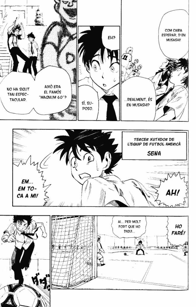 Read Eyeshield 21 CAT Manga Online