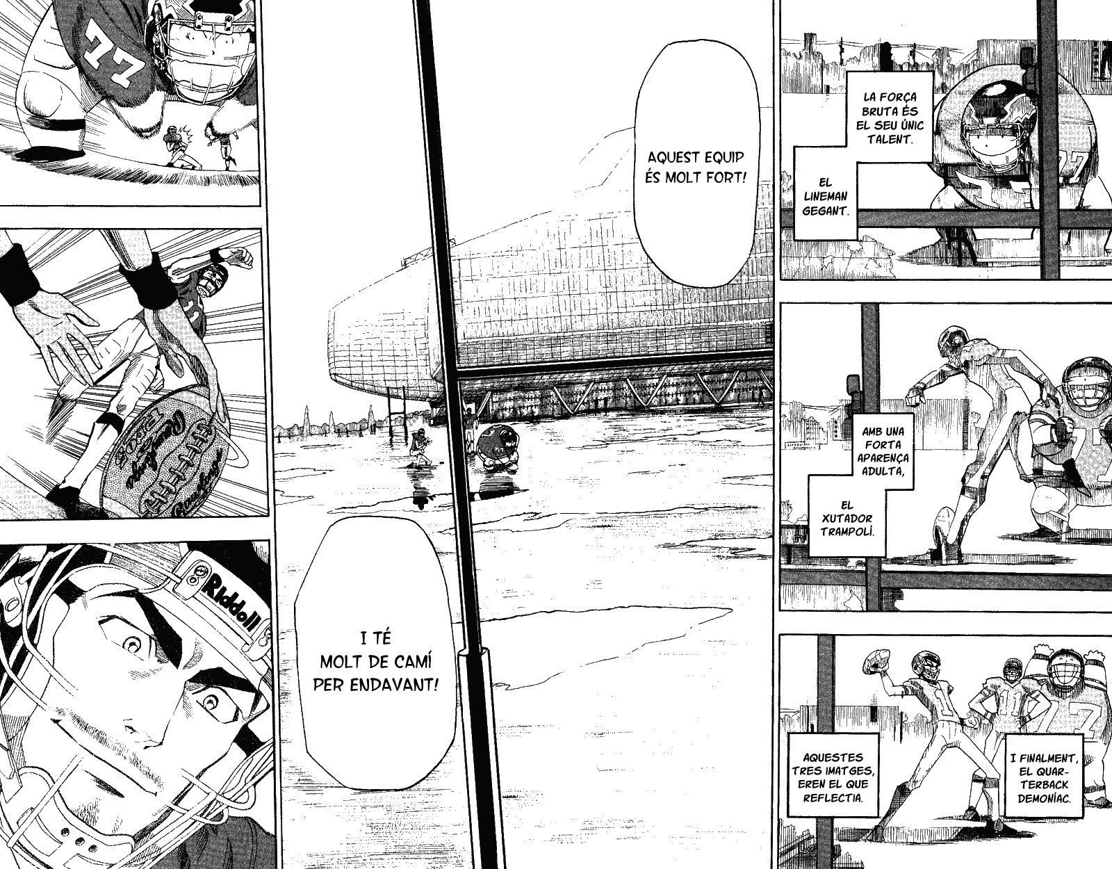 Read Eyeshield 21 CAT Manga Online