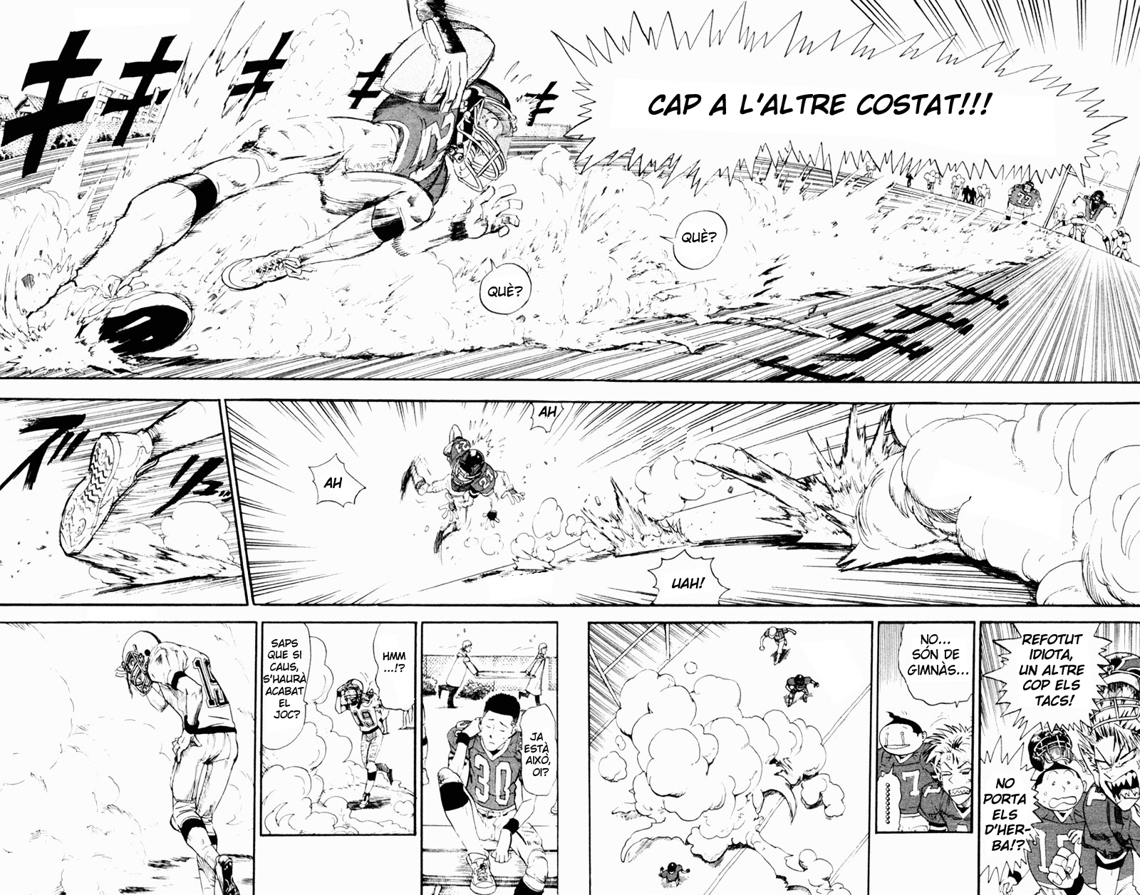 Read Eyeshield 21 CAT Manga Online