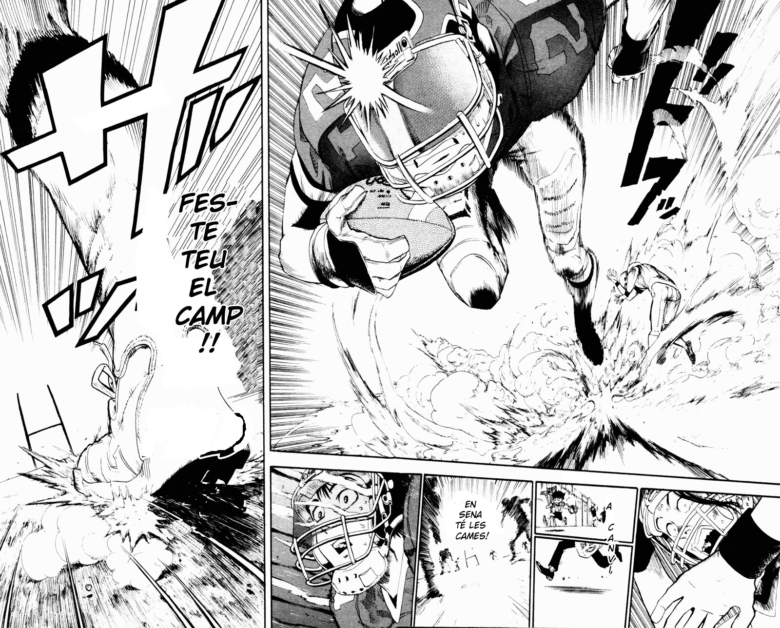 Read Eyeshield 21 CAT Manga Online