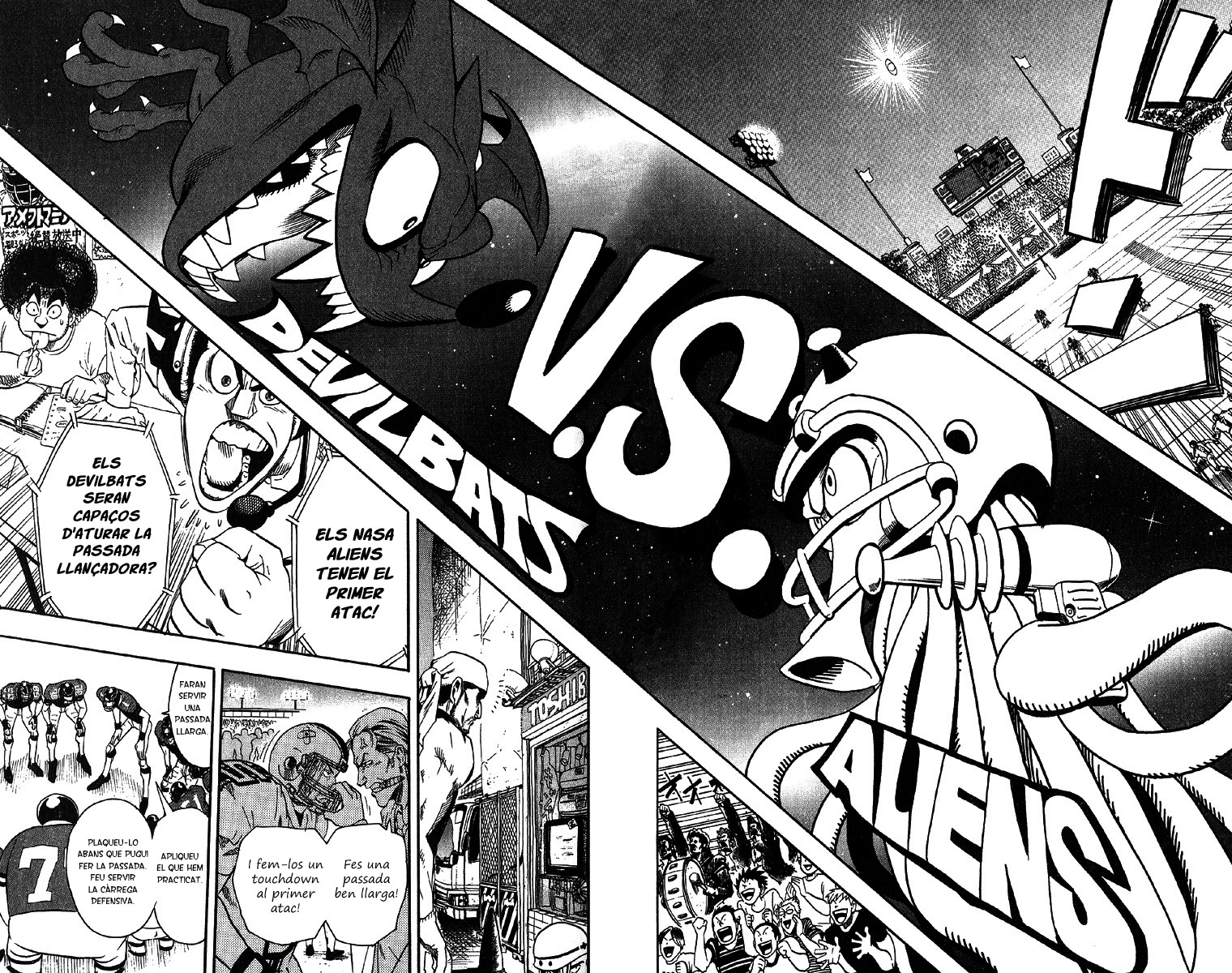 Read Eyeshield 21 CAT Manga Online
