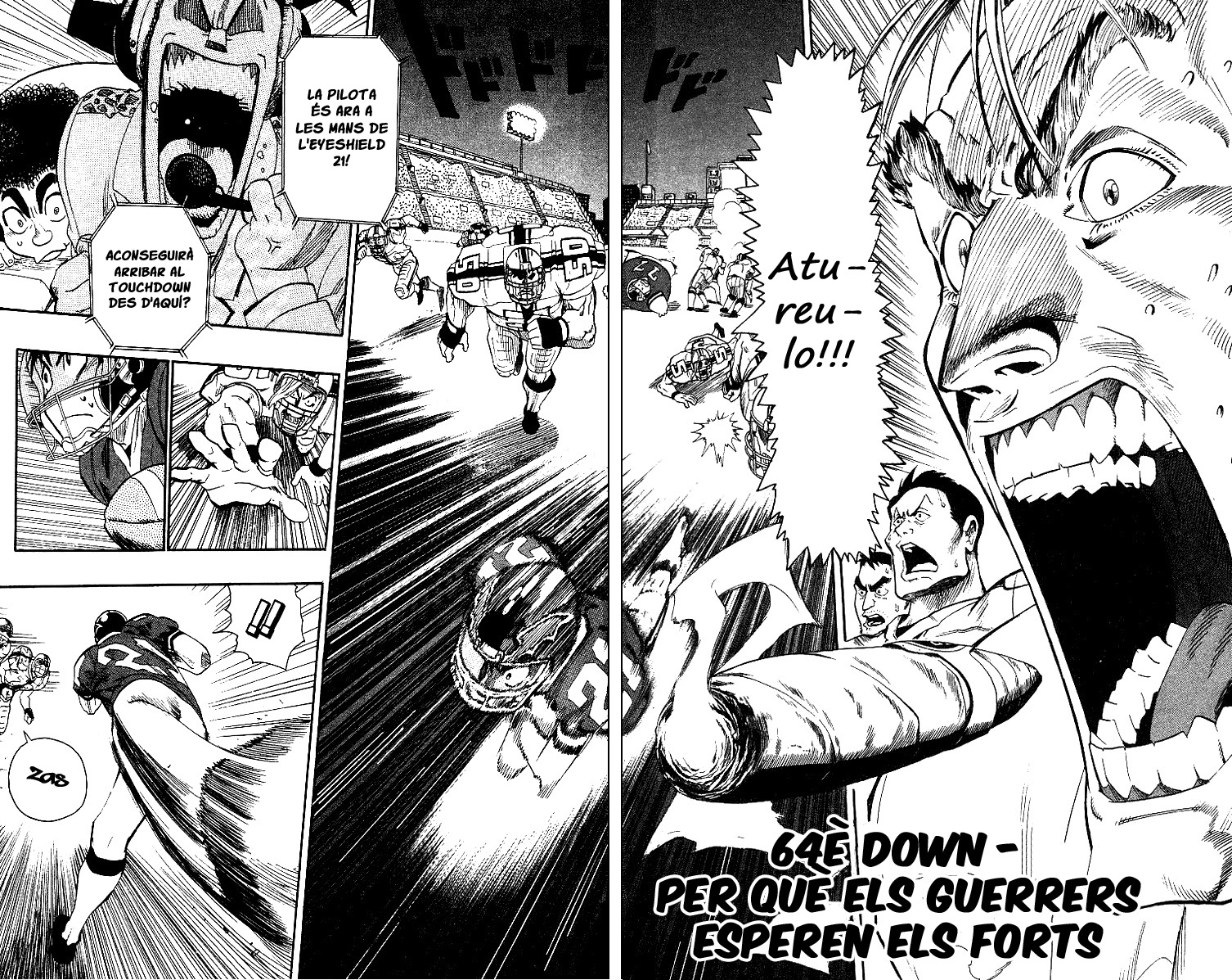 Read Eyeshield 21 CAT Manga Online