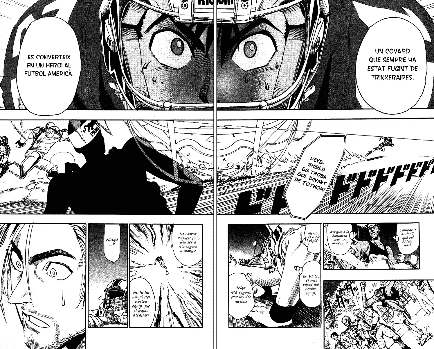 Read Eyeshield 21 CAT Manga Online