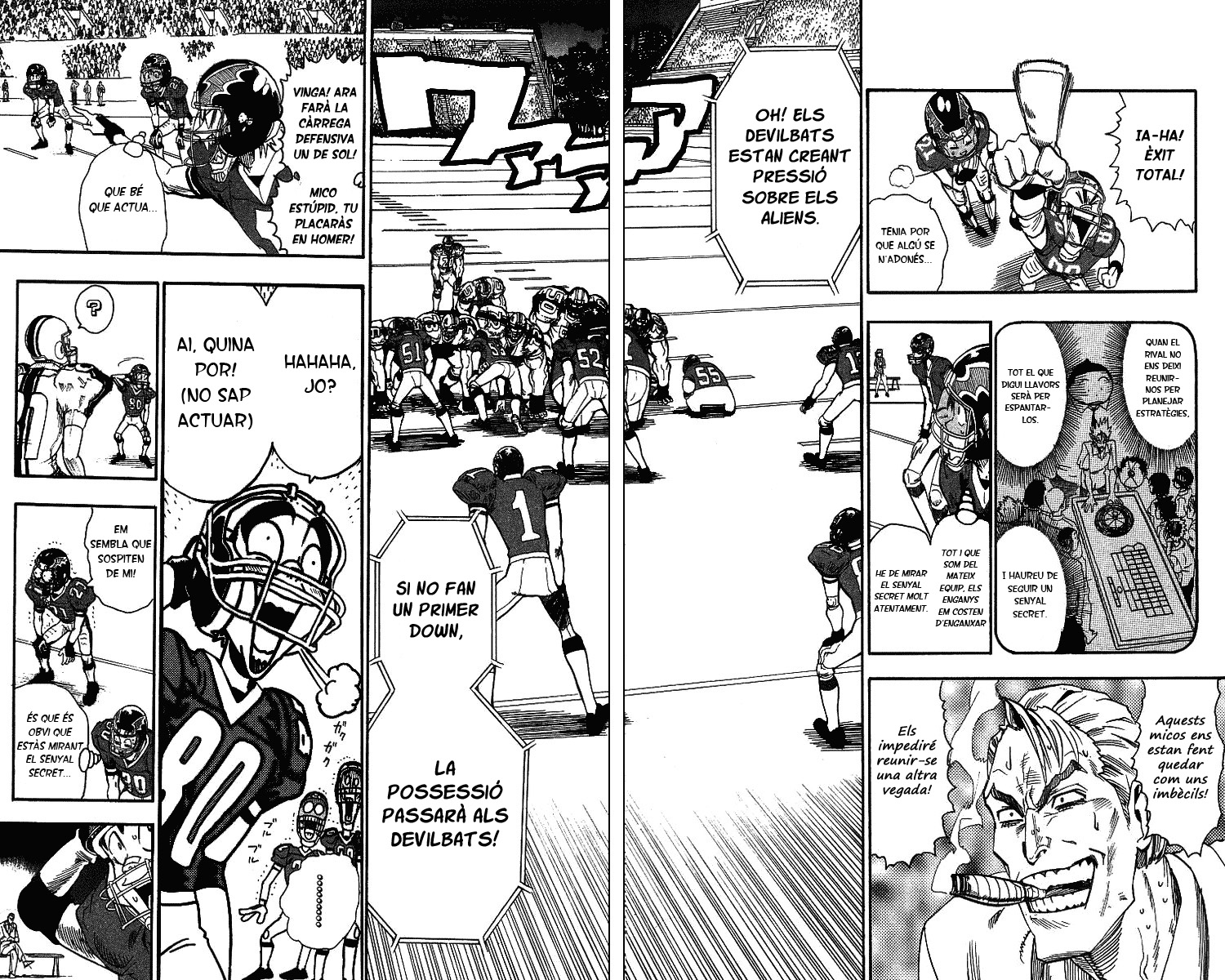 Read Eyeshield 21 CAT Manga Online