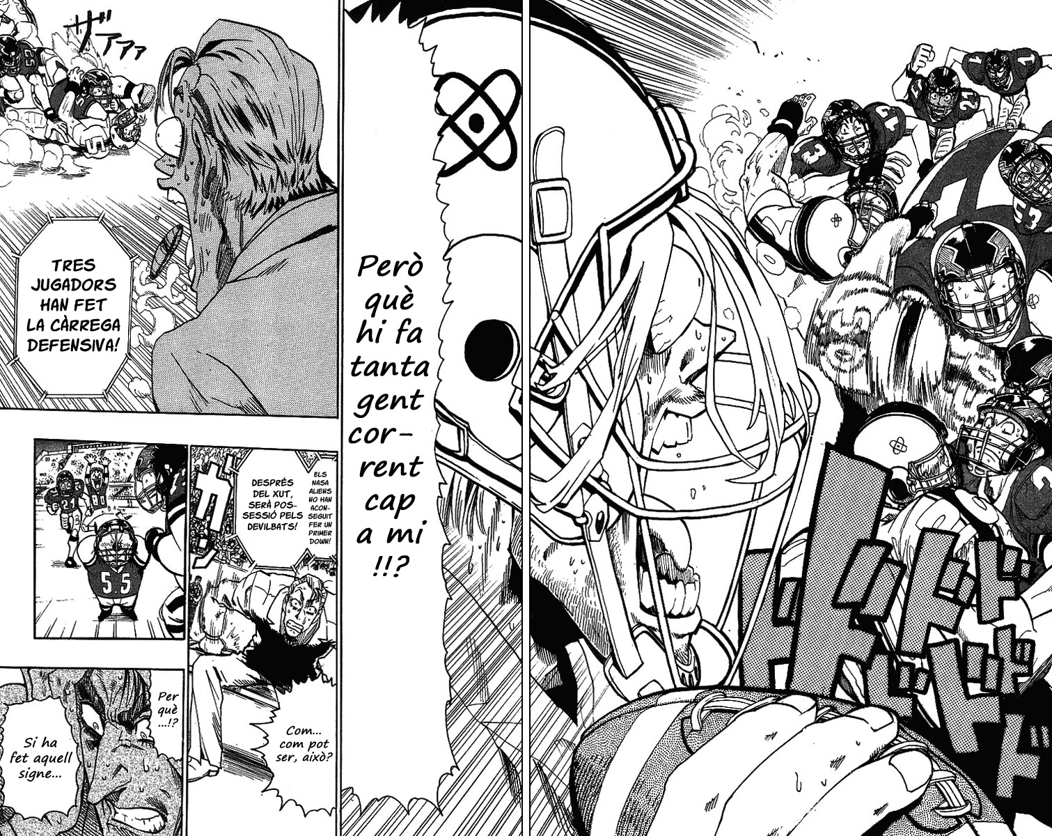 Read Eyeshield 21 CAT Manga Online