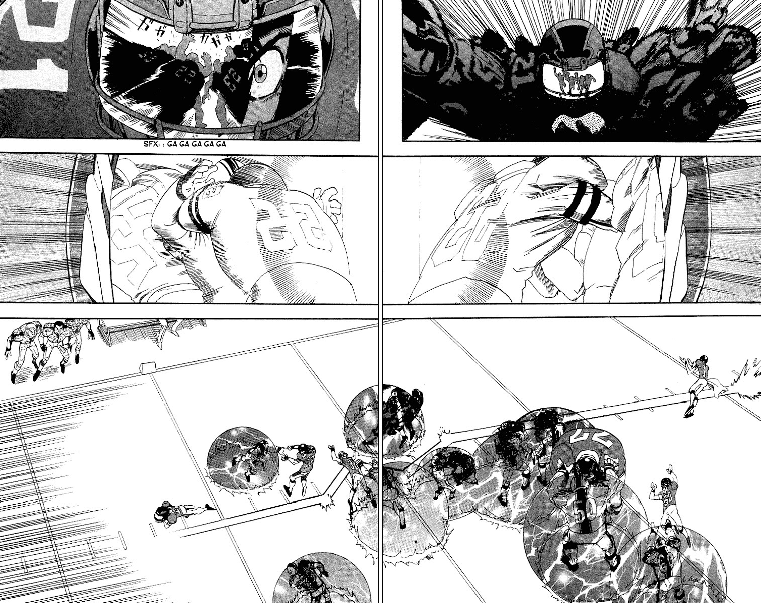 Read Eyeshield 21 CAT Manga Online