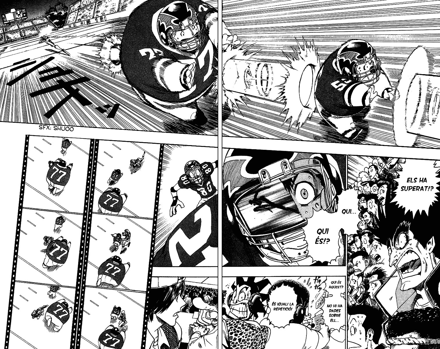 Read Eyeshield 21 CAT Manga Online
