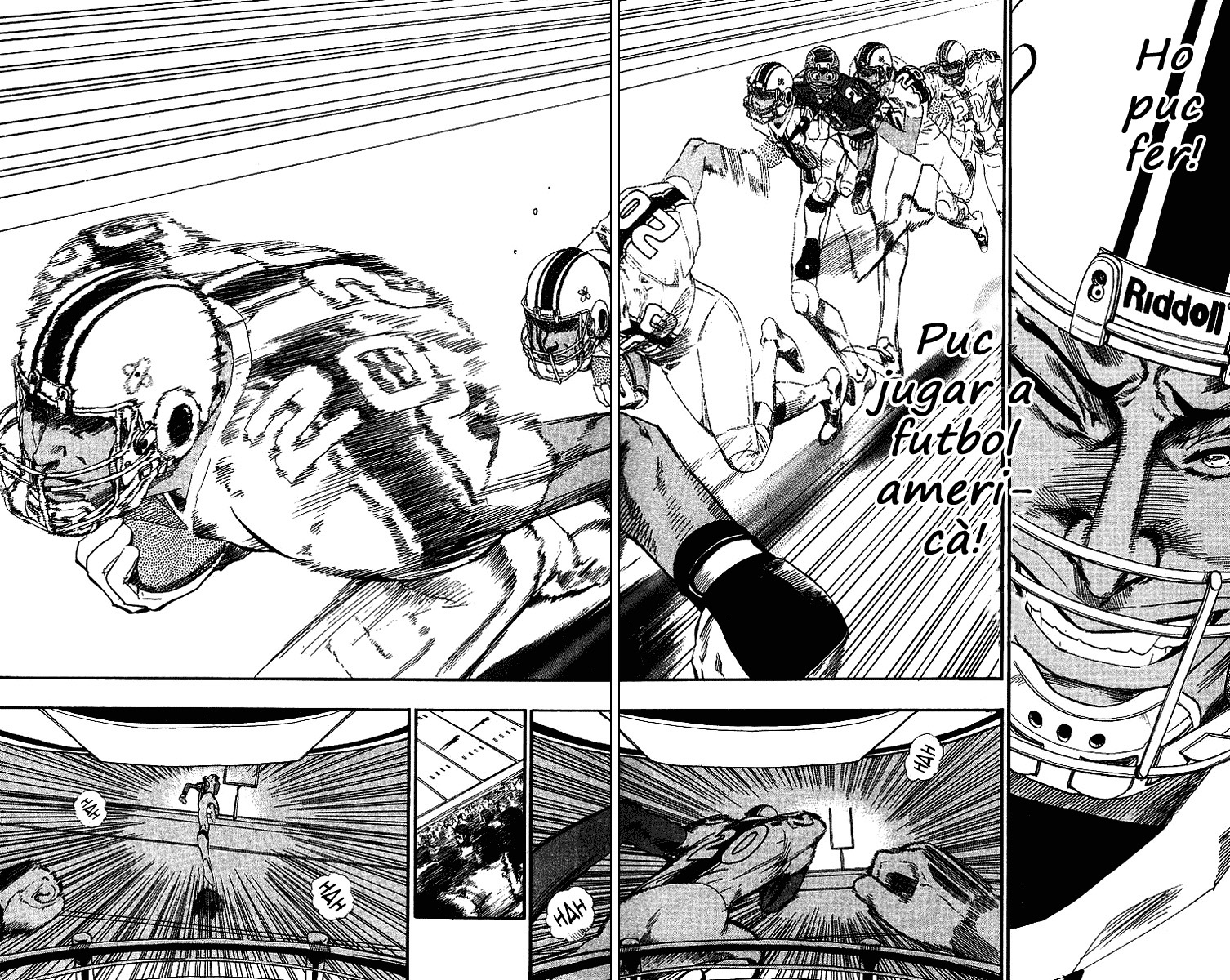 Read Eyeshield 21 CAT Manga Online