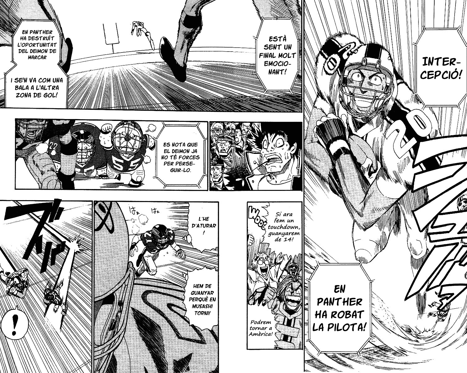 Read Eyeshield 21 CAT Manga Online