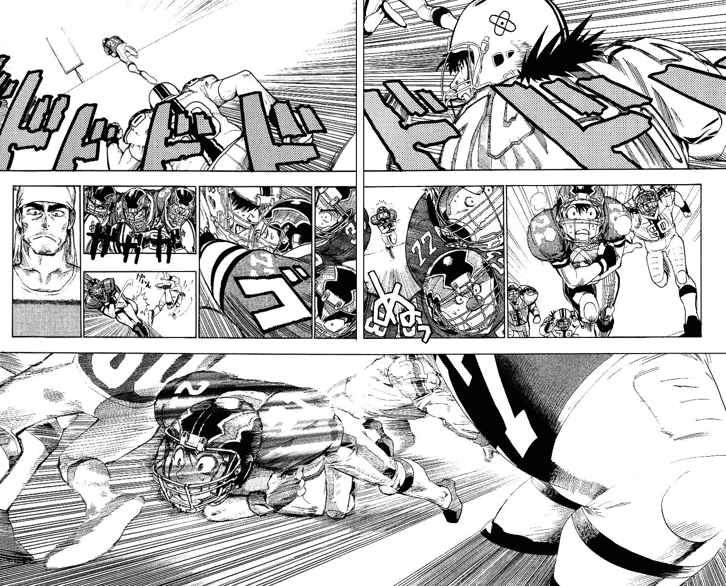 Read Eyeshield 21 CAT Manga Online