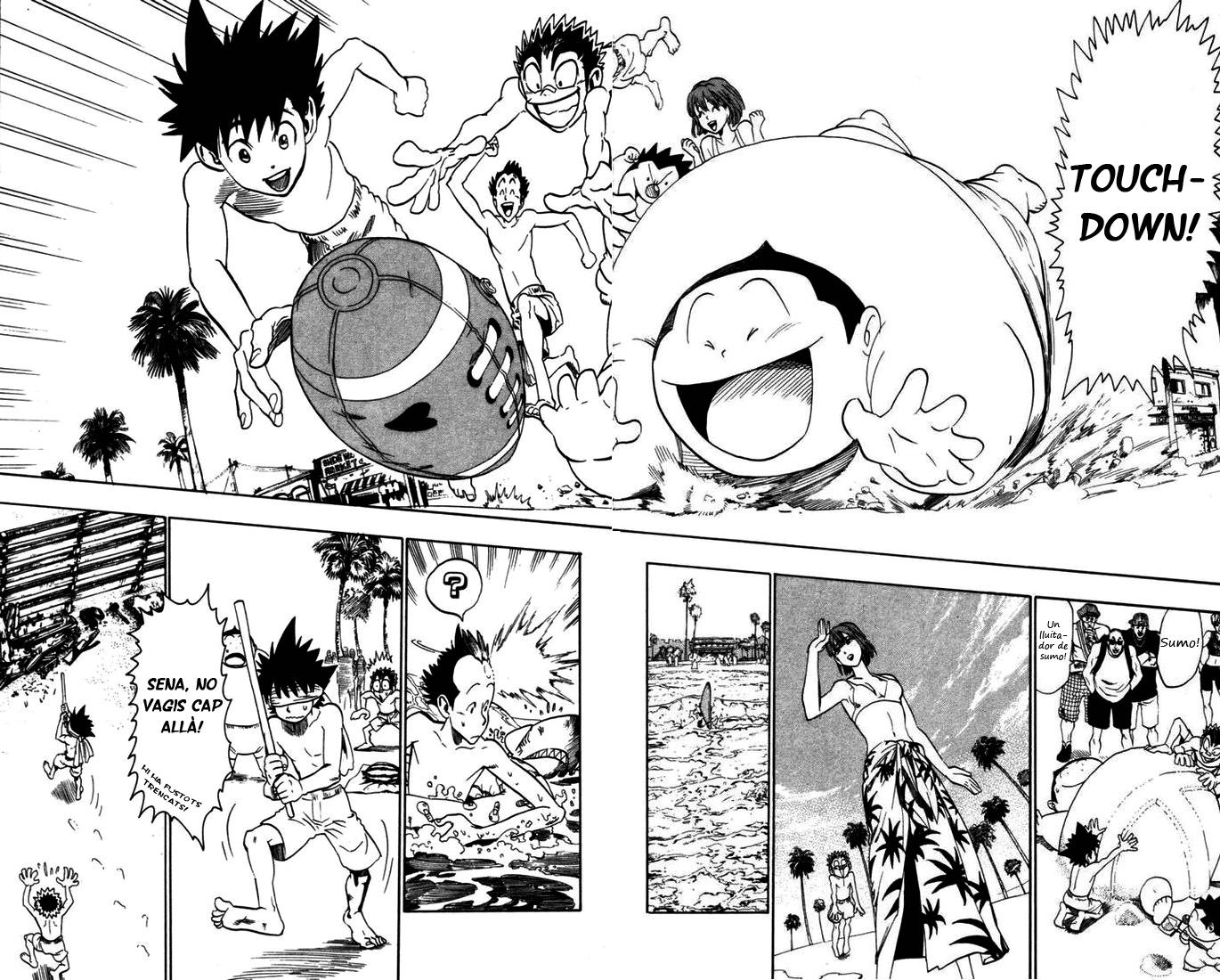 Read Eyeshield 21 CAT Manga Online
