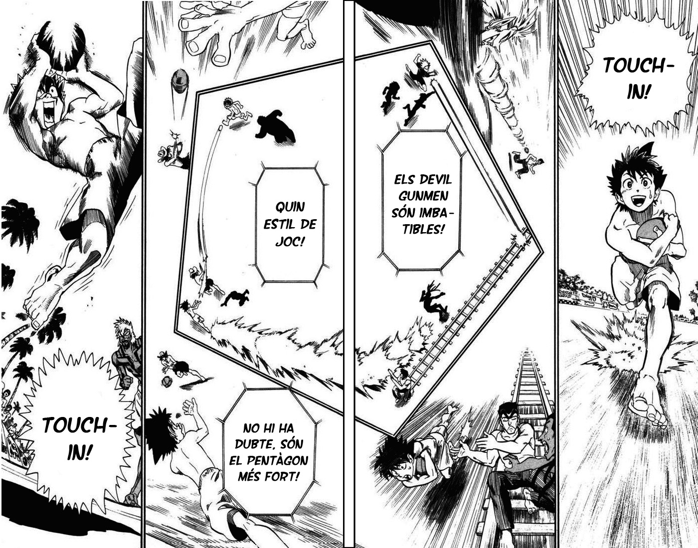 Read Eyeshield 21 CAT Manga Online