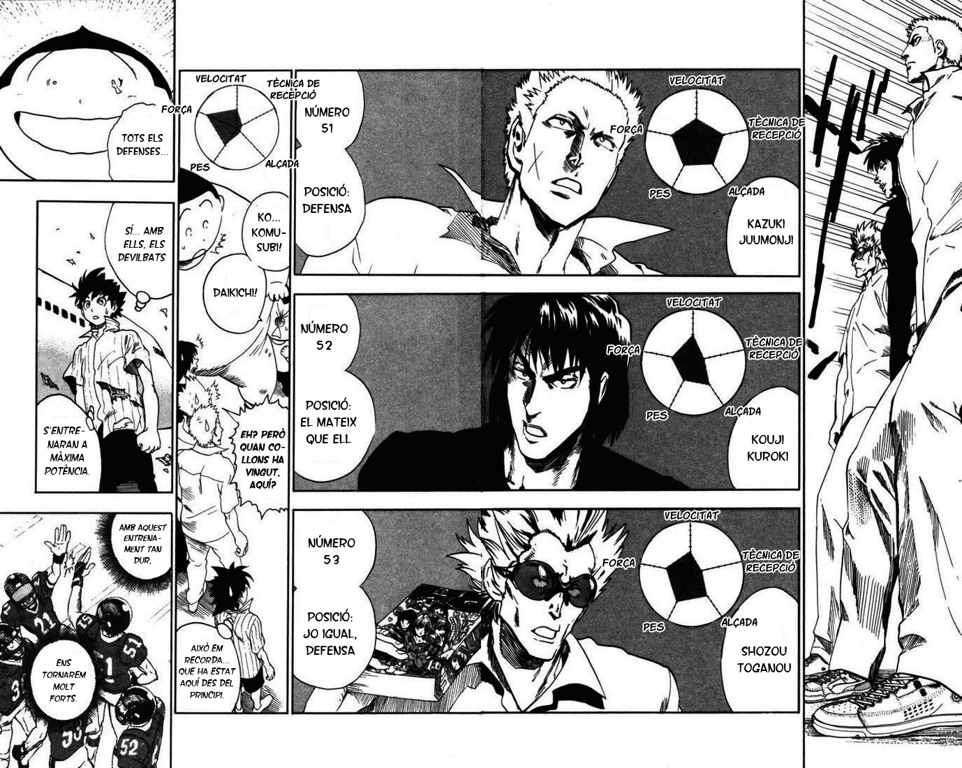Read Eyeshield 21 CAT Manga Online