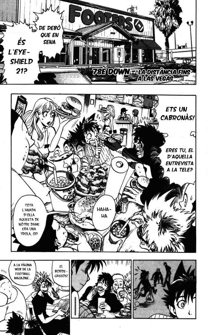 Read Eyeshield 21 CAT Manga Online