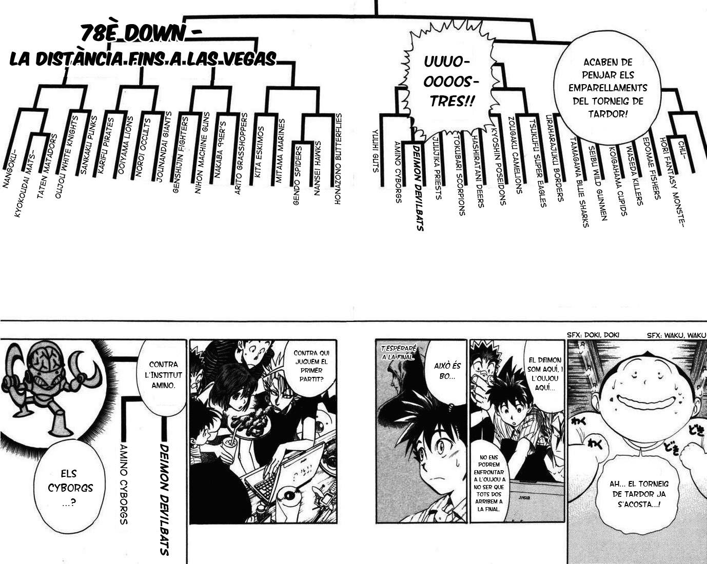 Read Eyeshield 21 CAT Manga Online