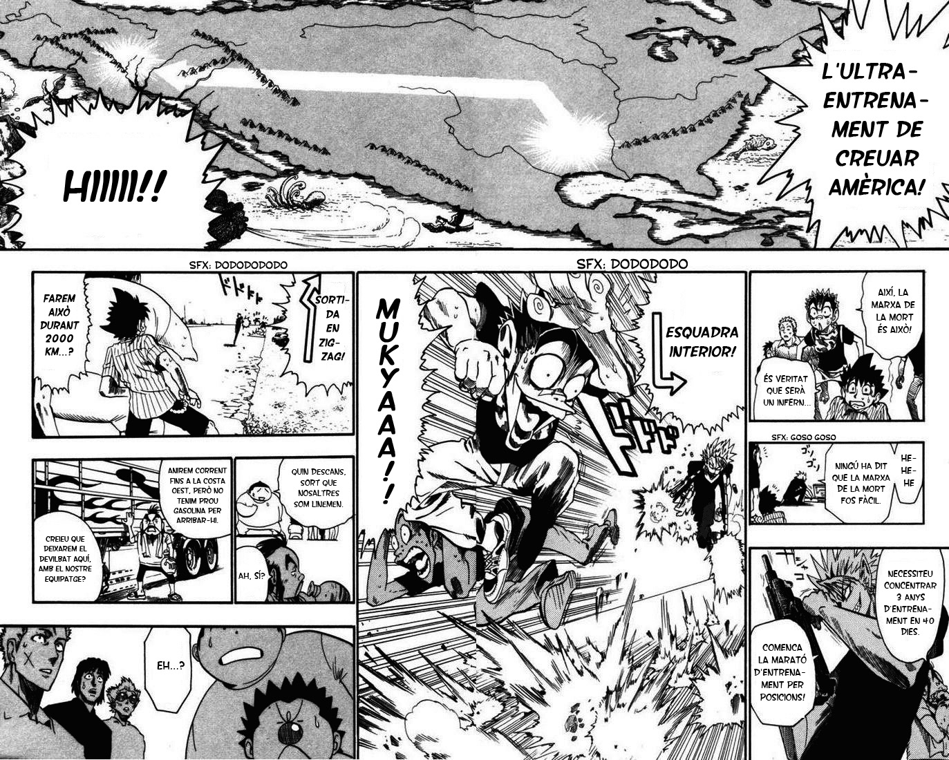 Read Eyeshield 21 CAT Manga Online
