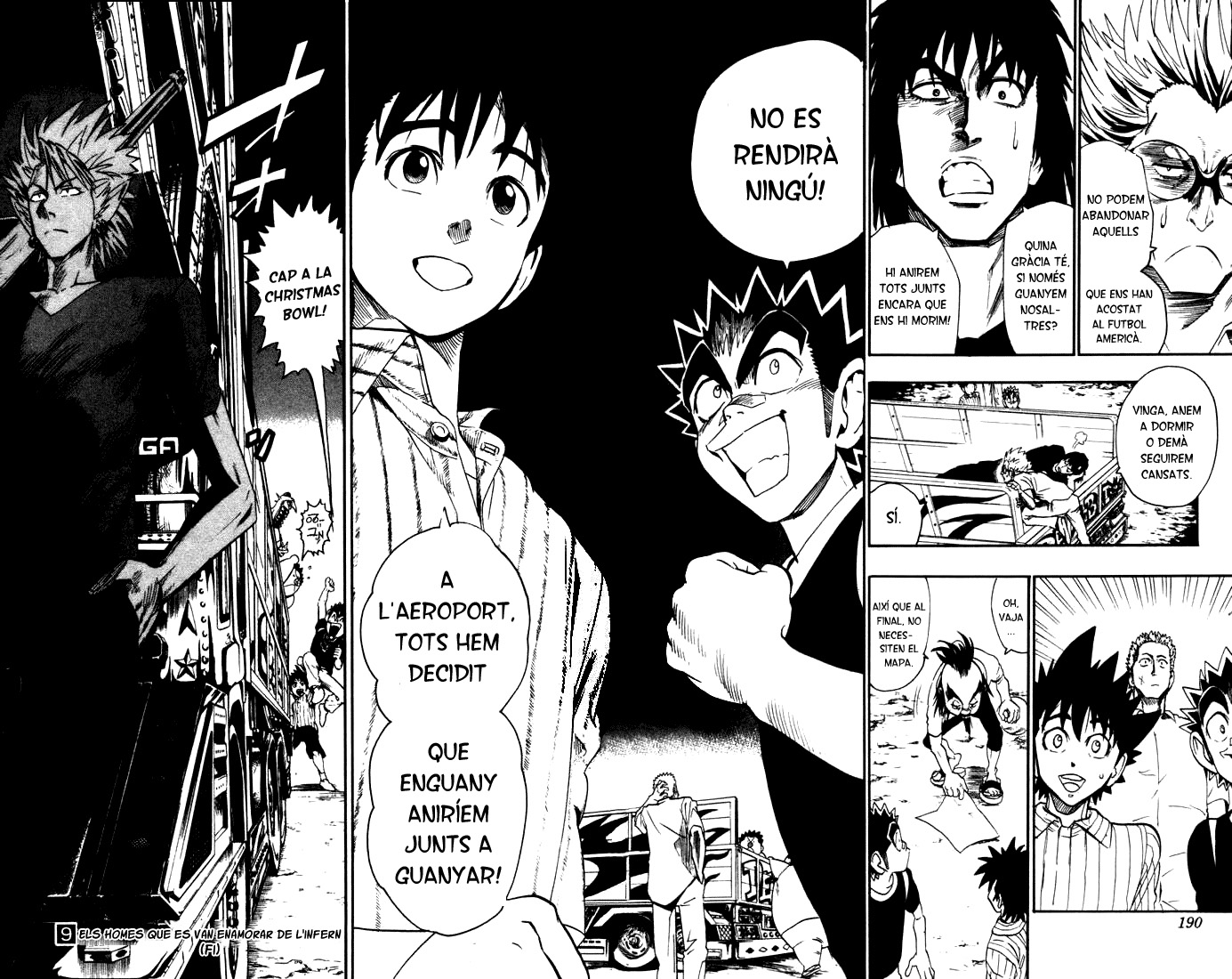 Read Eyeshield 21 CAT Manga Online