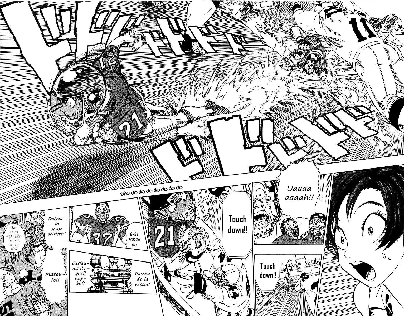 Read Eyeshield 21 CAT Manga Online