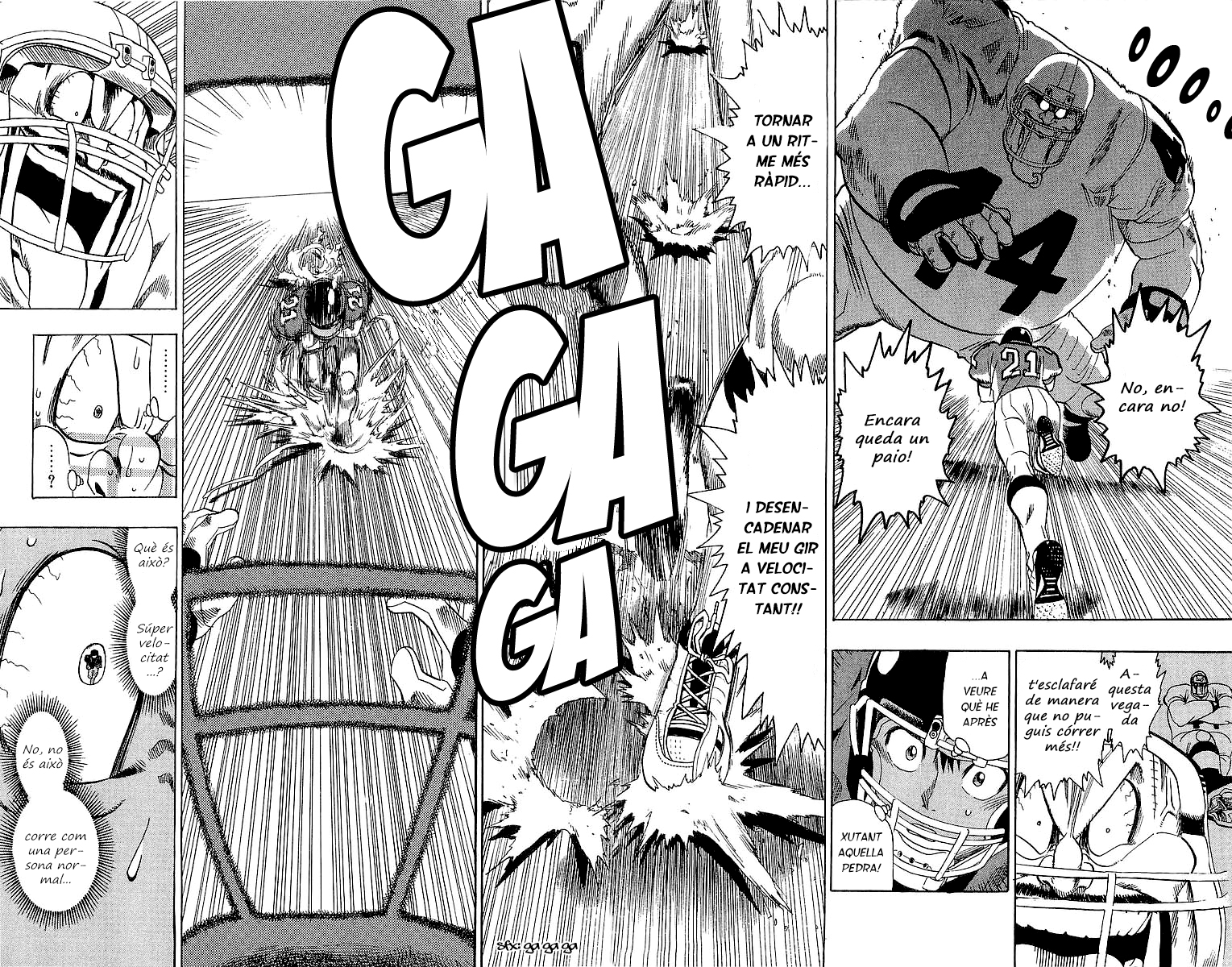 Read Eyeshield 21 CAT Manga Online