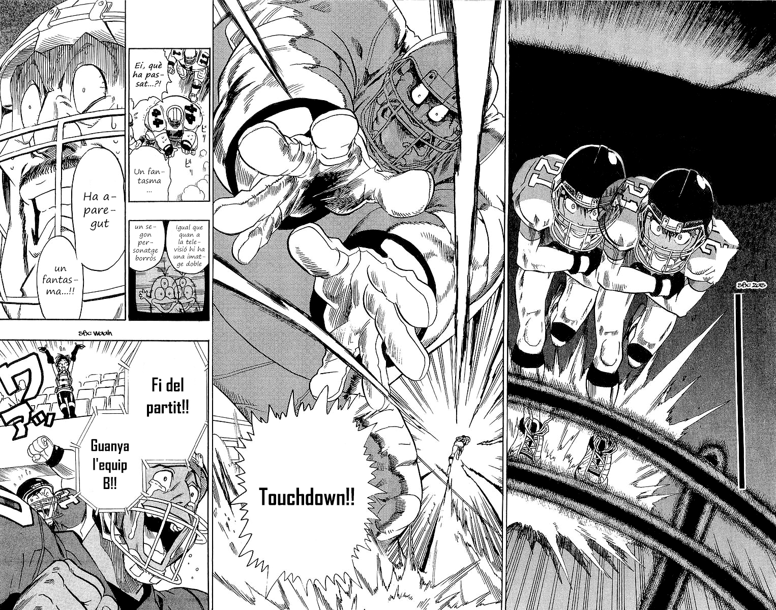 Read Eyeshield 21 CAT Manga Online