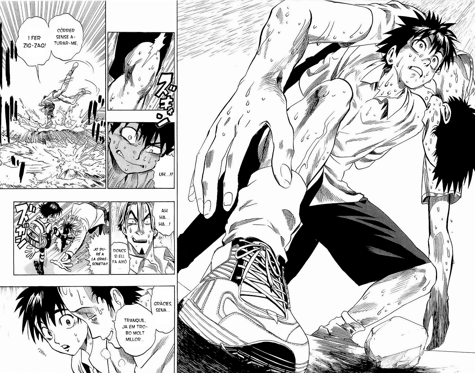 Read Eyeshield 21 CAT Manga Online