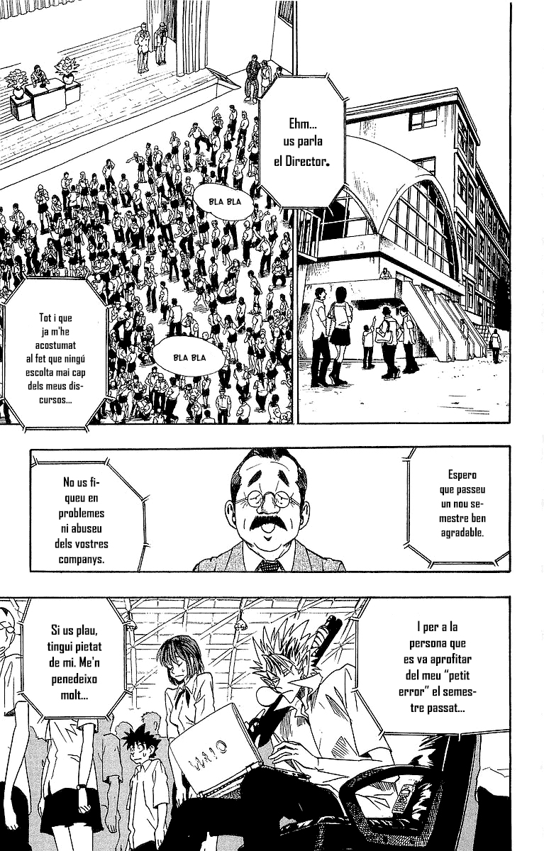 Read Eyeshield 21 CAT Manga Online