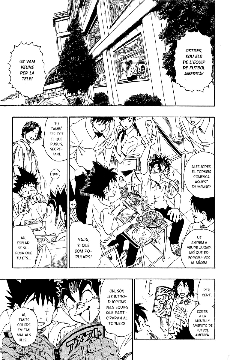 Read Eyeshield 21 CAT Manga Online