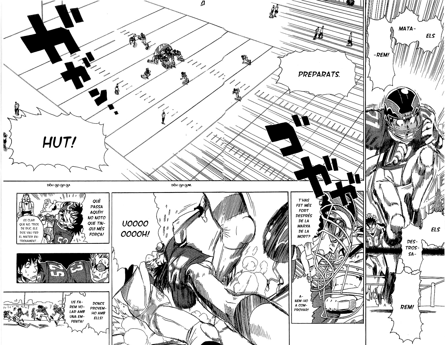 Read Eyeshield 21 CAT Manga Online