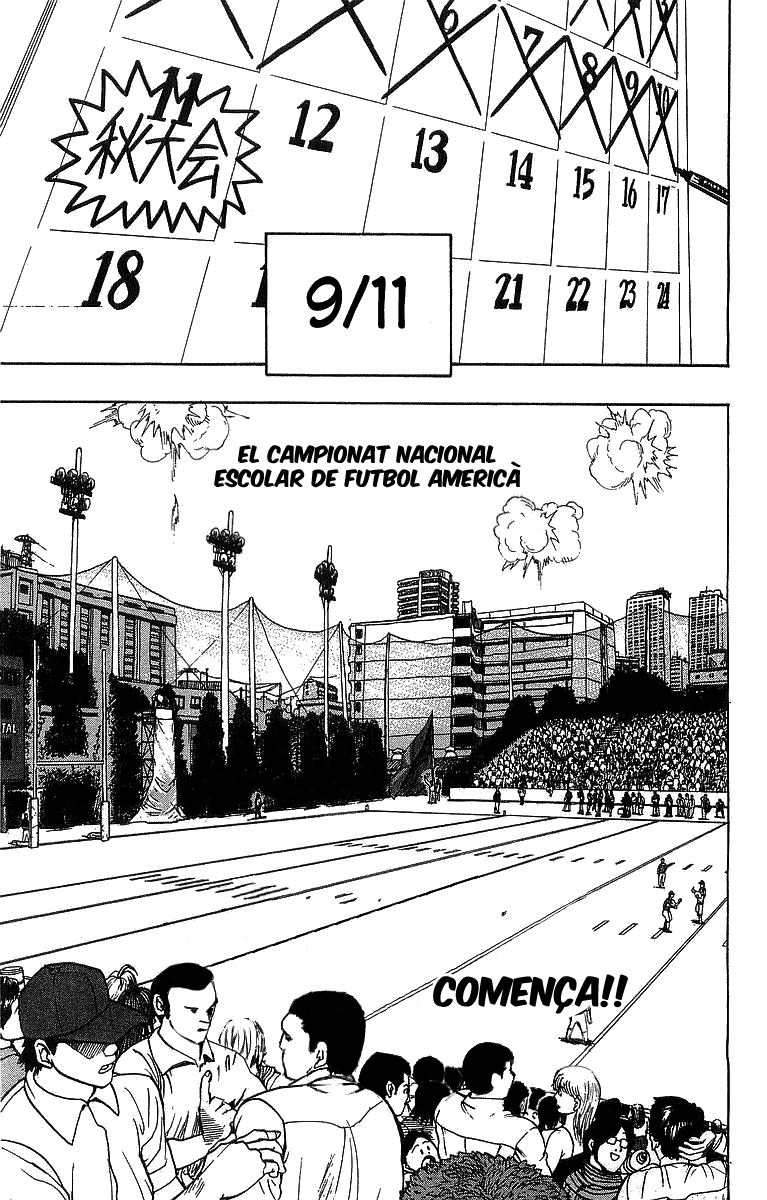 Read Eyeshield 21 CAT Manga Online