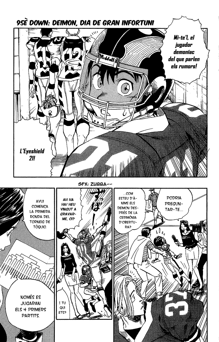 Read Eyeshield 21 CAT Manga Online