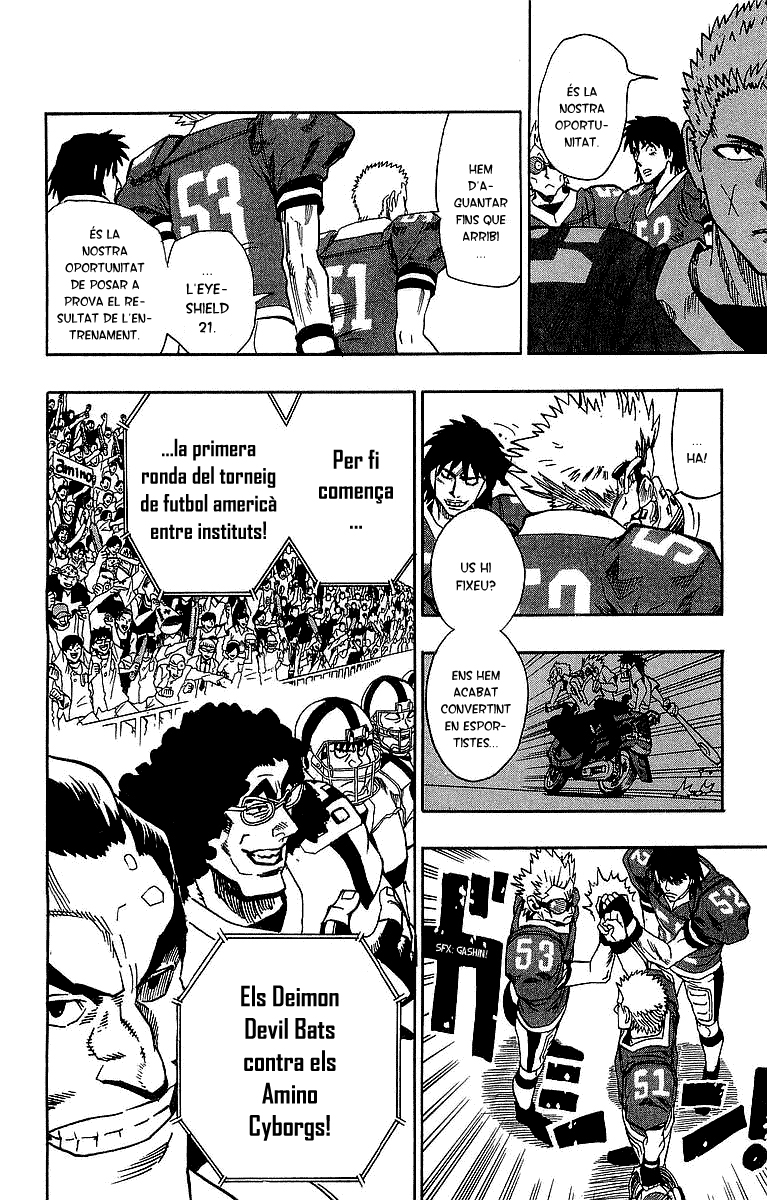 Read Eyeshield 21 CAT Manga Online