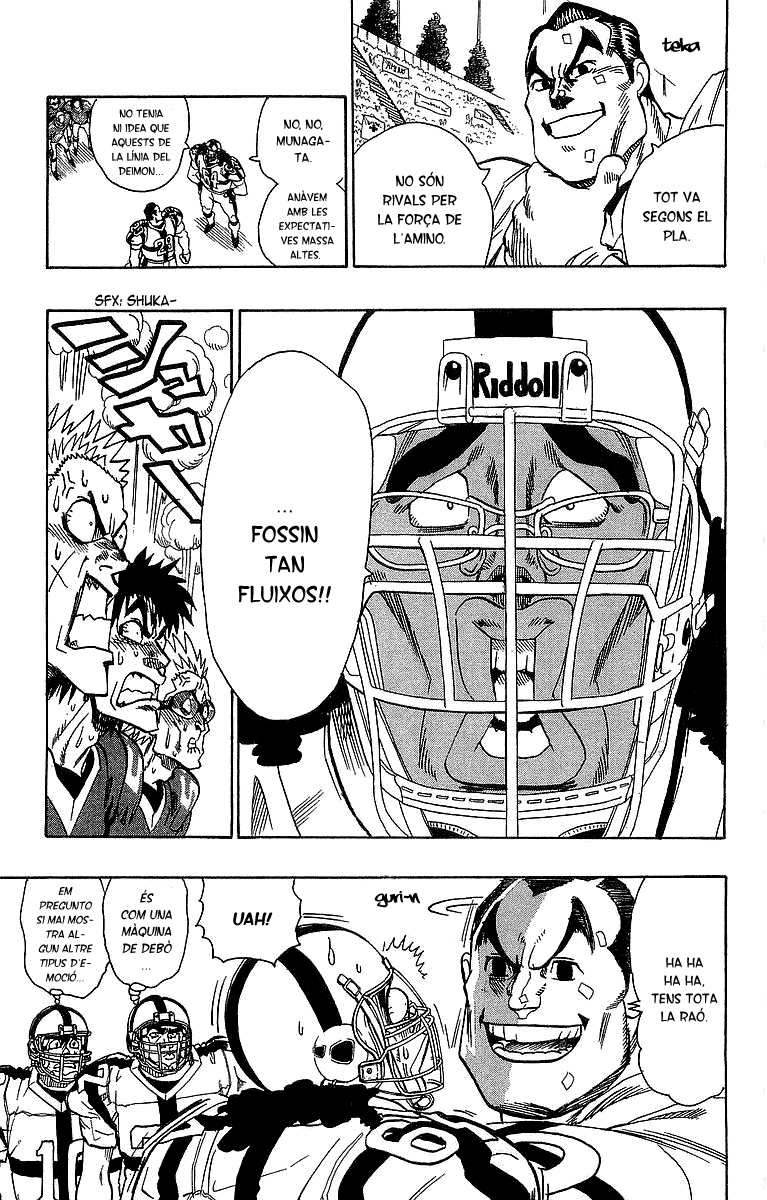 Read Eyeshield 21 CAT Manga Online
