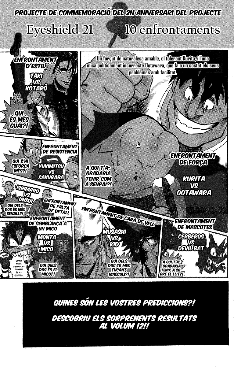 Read Eyeshield 21 CAT Manga Online