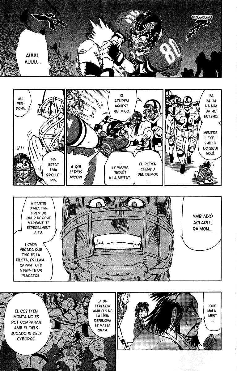 Read Eyeshield 21 CAT Manga Online