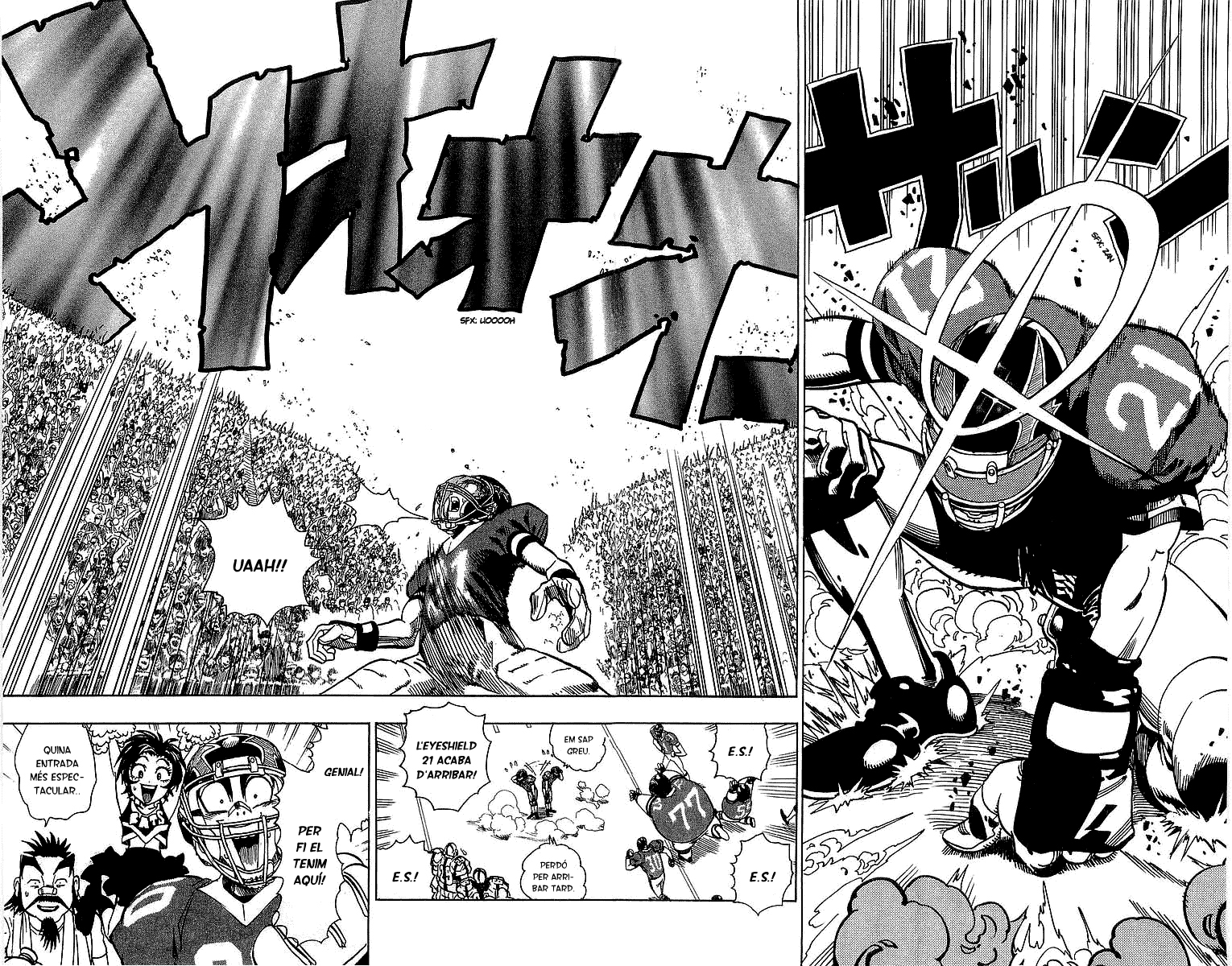 Read Eyeshield 21 CAT Manga Online