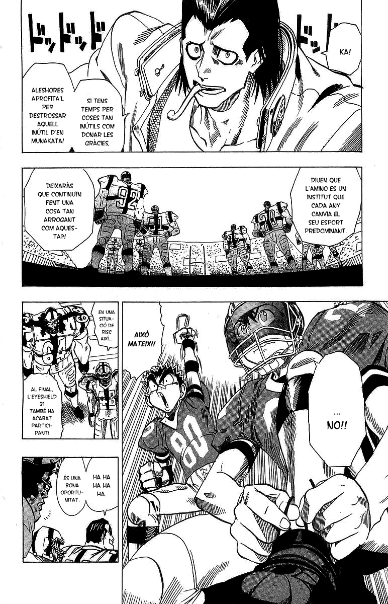 Read Eyeshield 21 CAT Manga Online