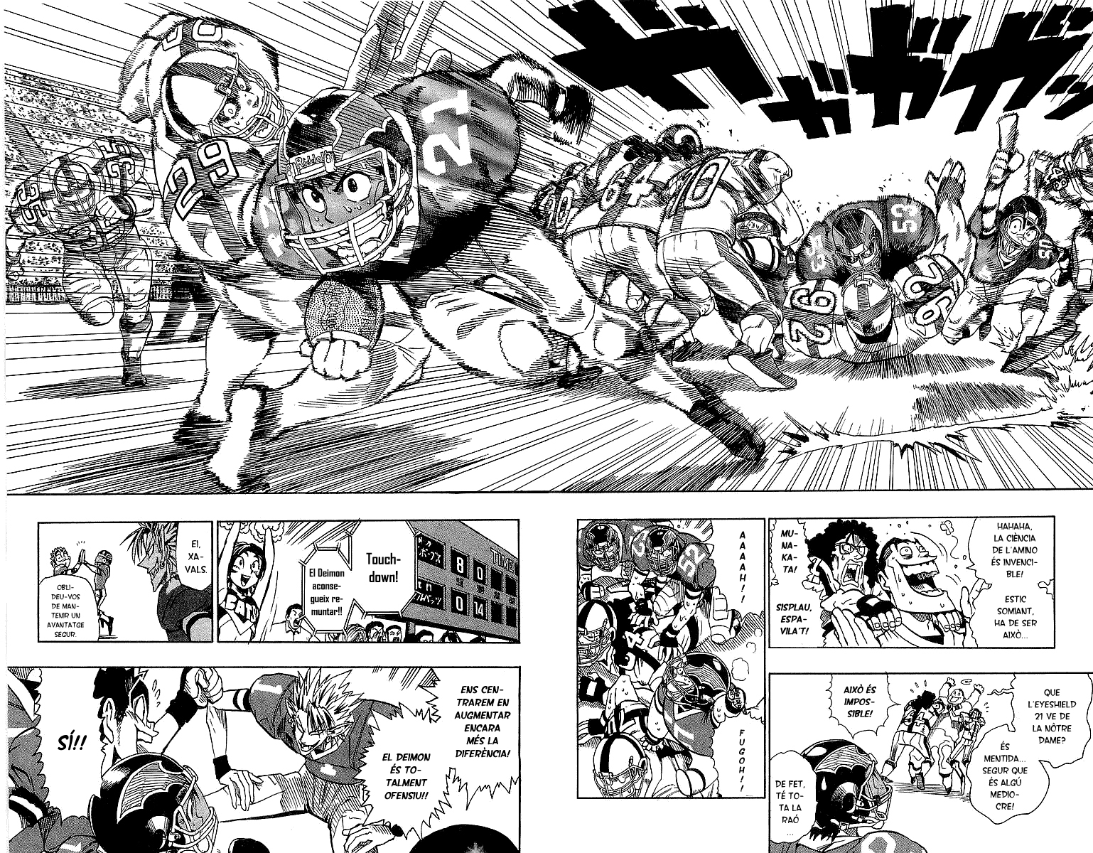 Read Eyeshield 21 CAT Manga Online