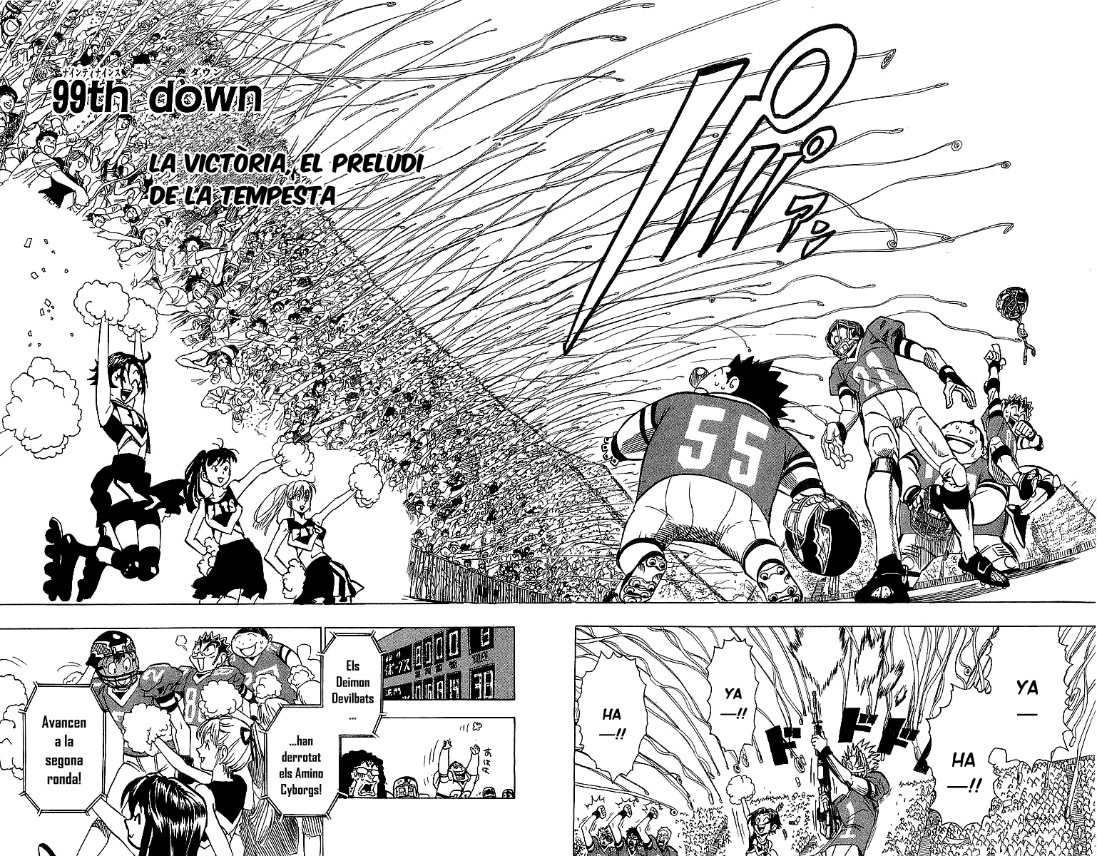 Read Eyeshield 21 CAT Manga Online
