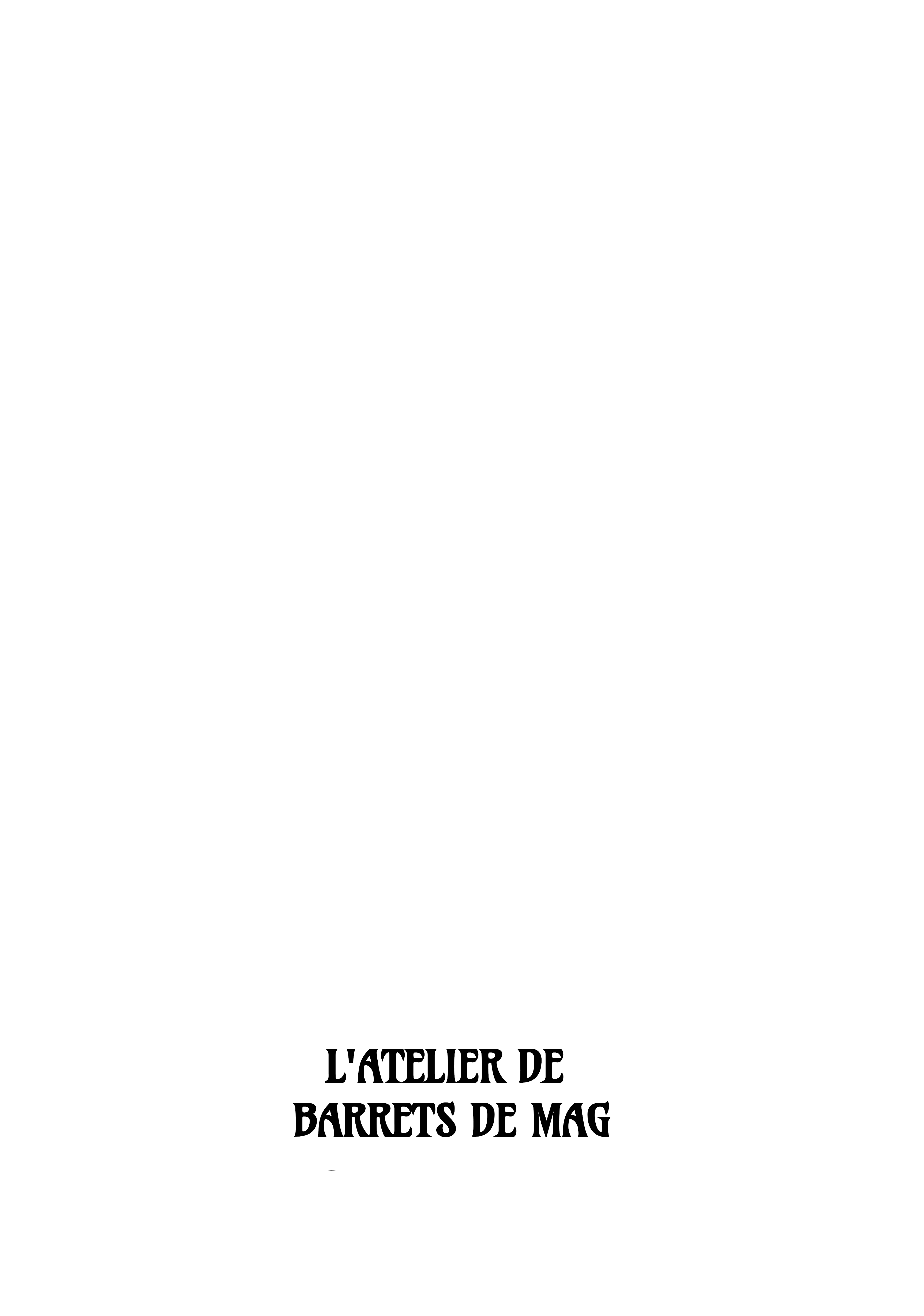 Read L'Atelier de Barrets de Mag CAT Manga Online