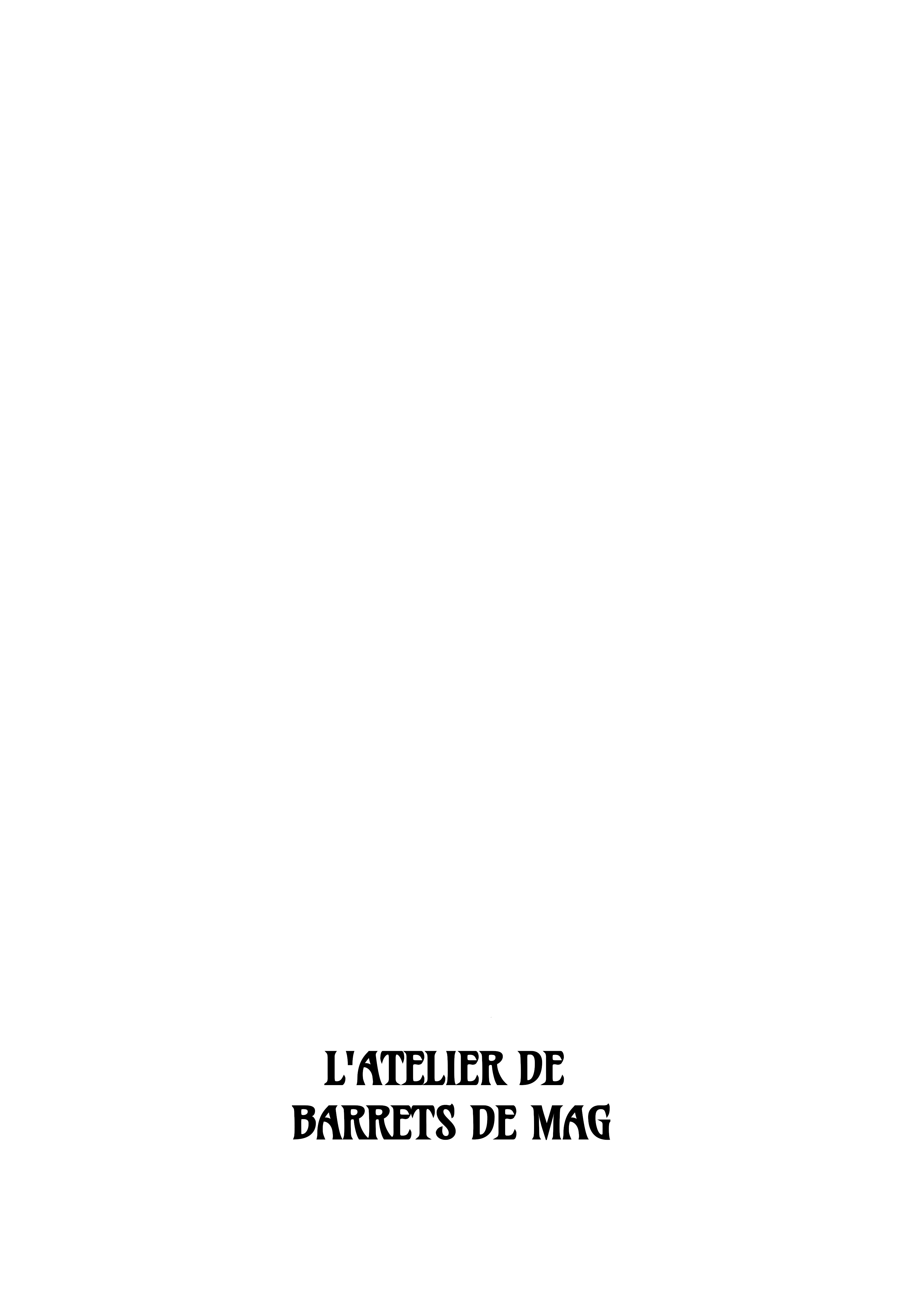 Read L'Atelier de Barrets de Mag CAT Manga Online