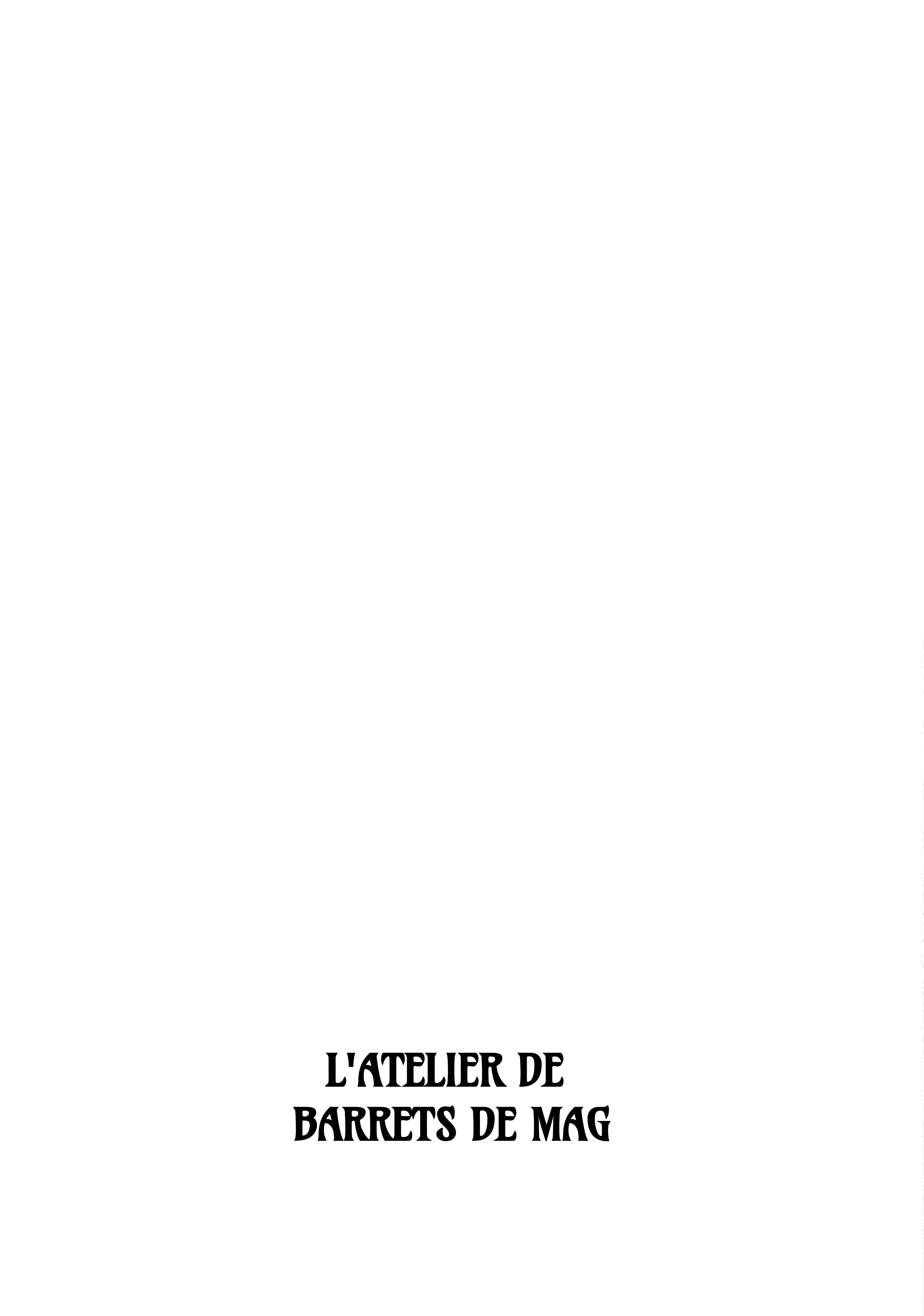 Read L'Atelier de Barrets de Mag CAT Manga Online