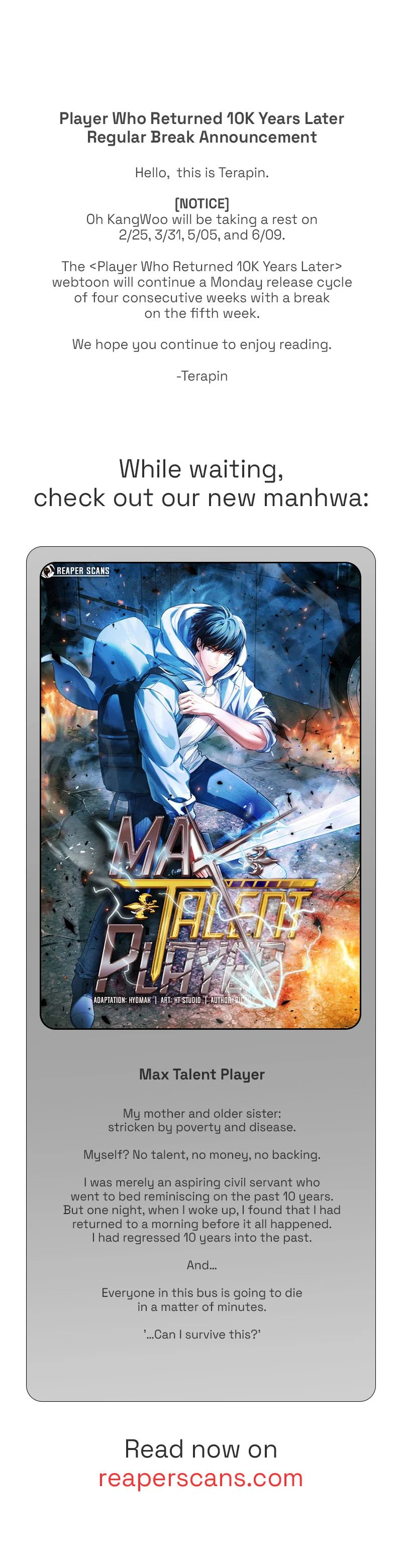 Read After Ten Millennia in Hell Manga Online