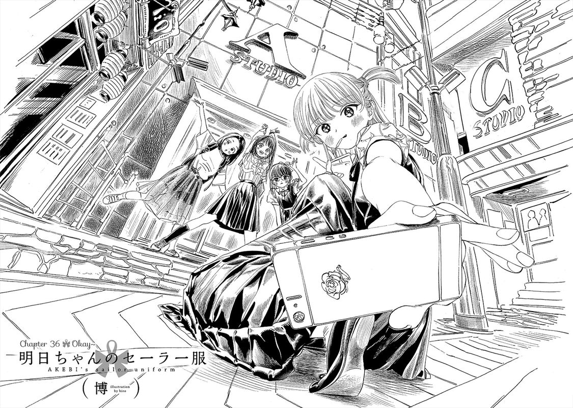 Read Akebi-chan no Sailor Fuku Manga Online