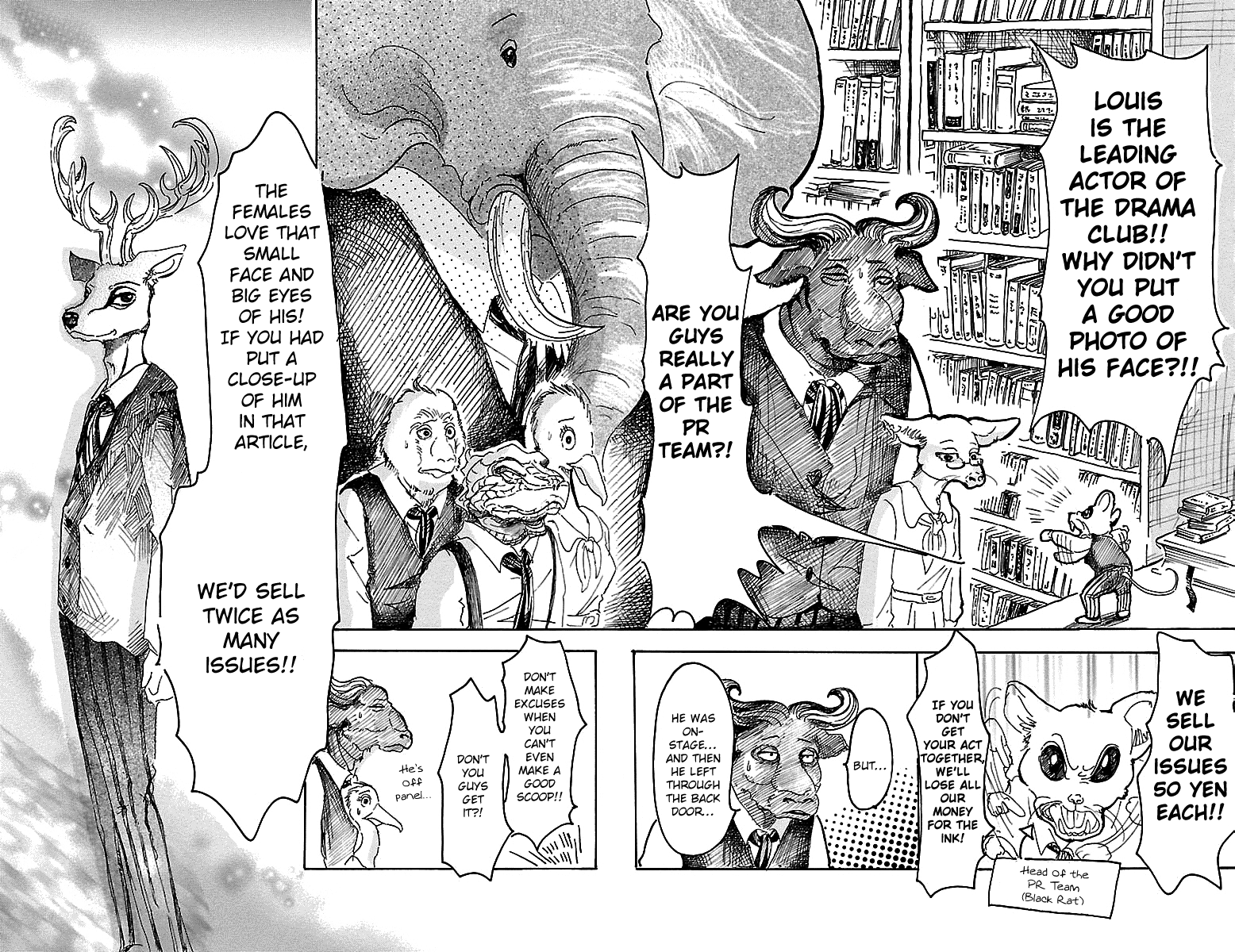 Read BEASTARS Manga Online
