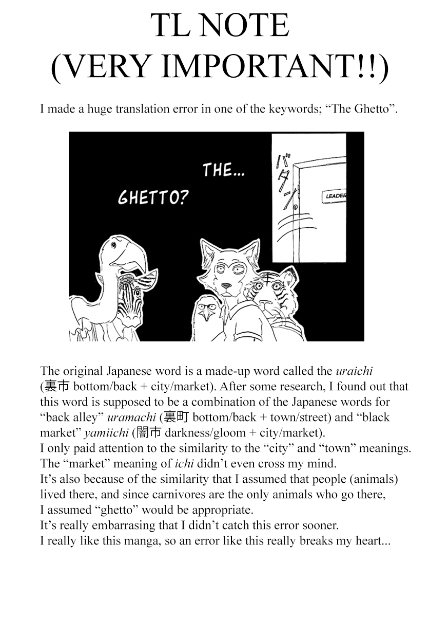 Read BEASTARS Manga Online